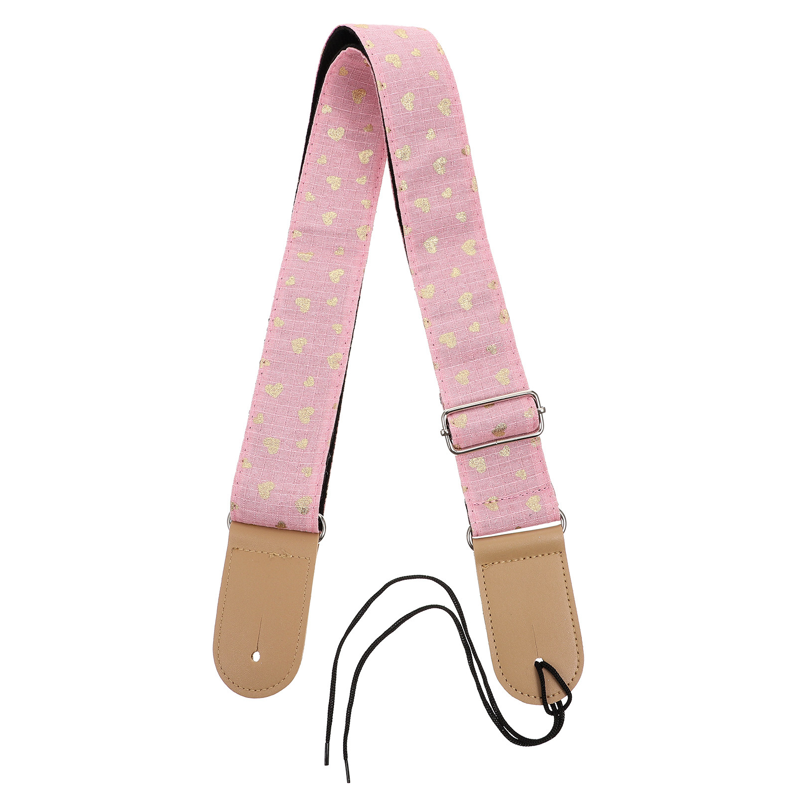 Musical Instrument Bass - 1Pcs Guitar Strap Wear-Resistant Pink Adjustable