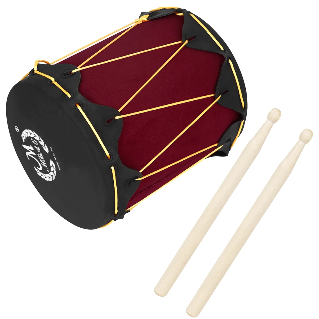 Musical Instrument Indian - Indian Drums Double Rubber Skin Tambourine