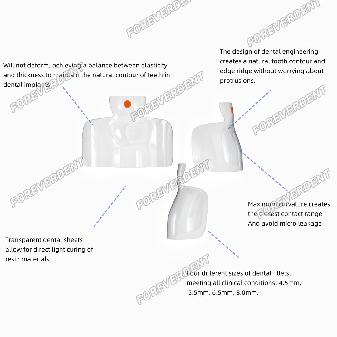 10pcs Dental Clear Matrix Fits - огляд і ціна Musical Instrument Triangle