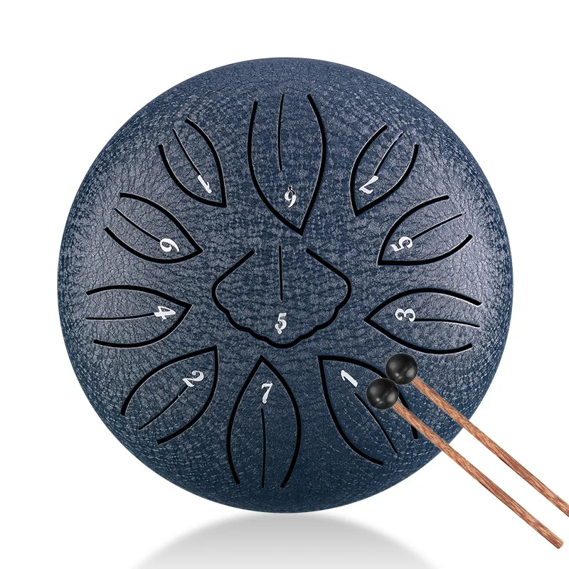 Hluru Steel Tongue Drum 6 Inch - огляд і ціна Musical Instrument African