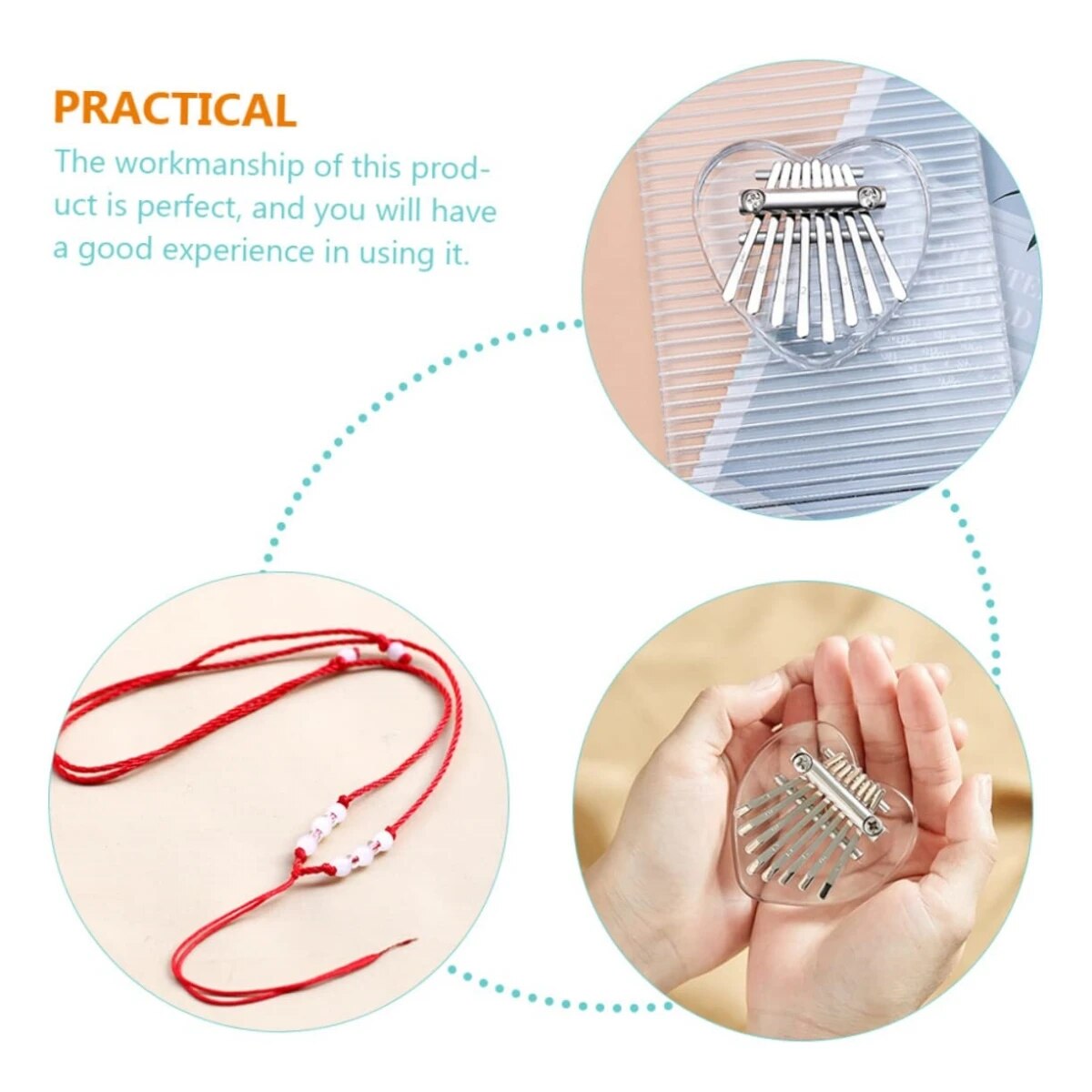 Miwayer 8 Keys Mini Kalimba Ra - огляд і ціна Musical Instrument African