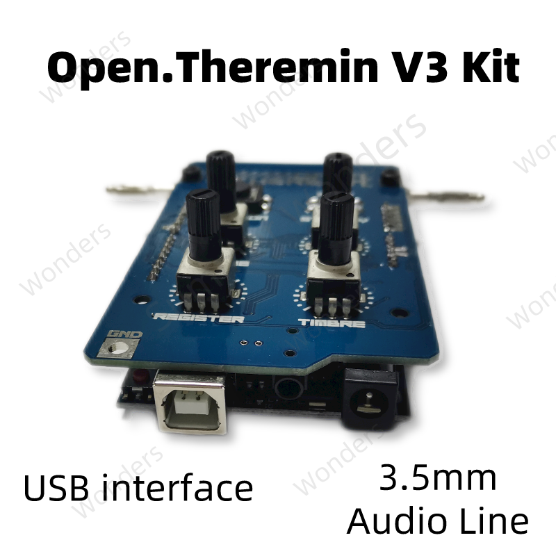 Theremin Musical Kit Ready to  - огляд і ціна Musical Instrument Theremin