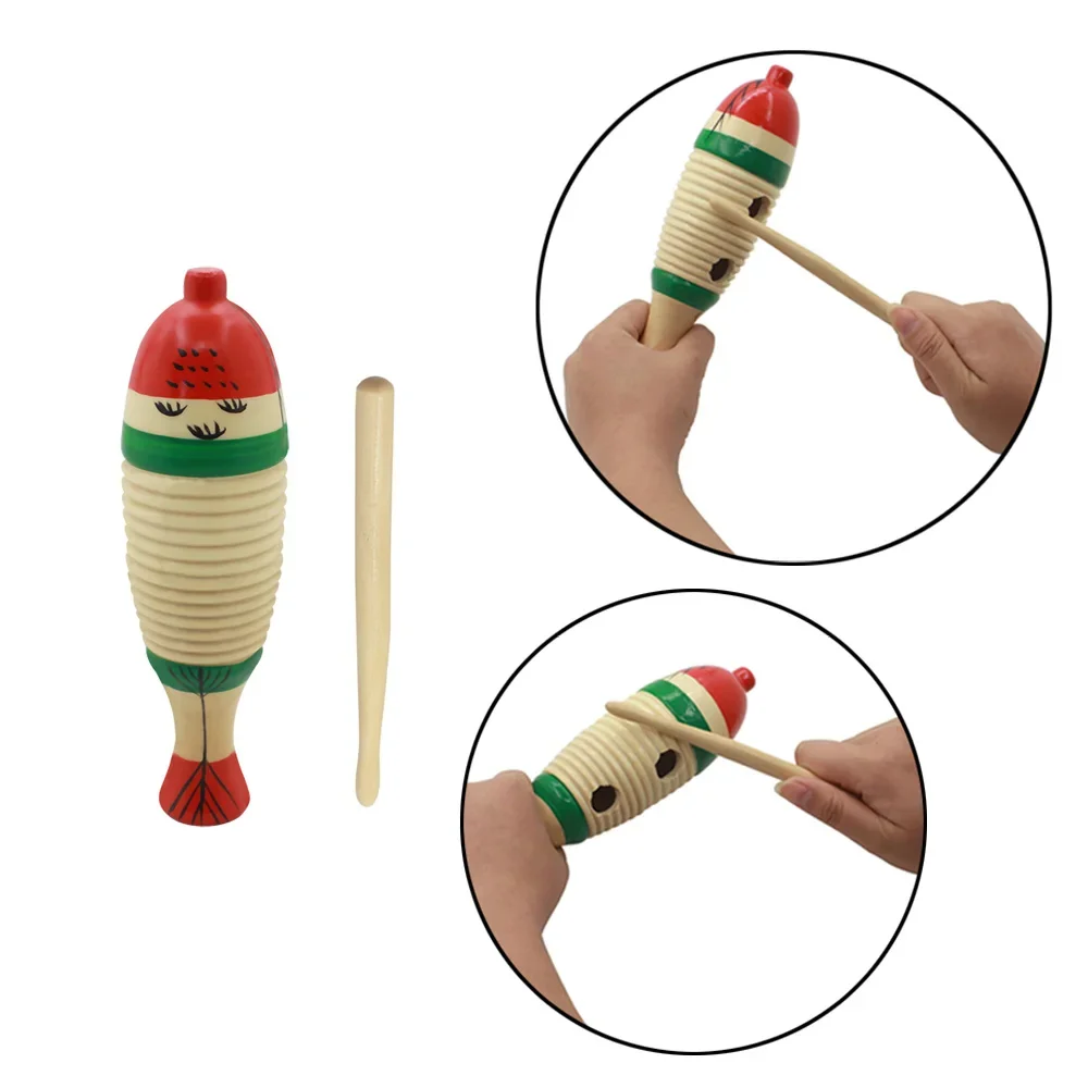 Wooden Fish Musical Orff Percu - огляд і ціна Musical Instrument Games