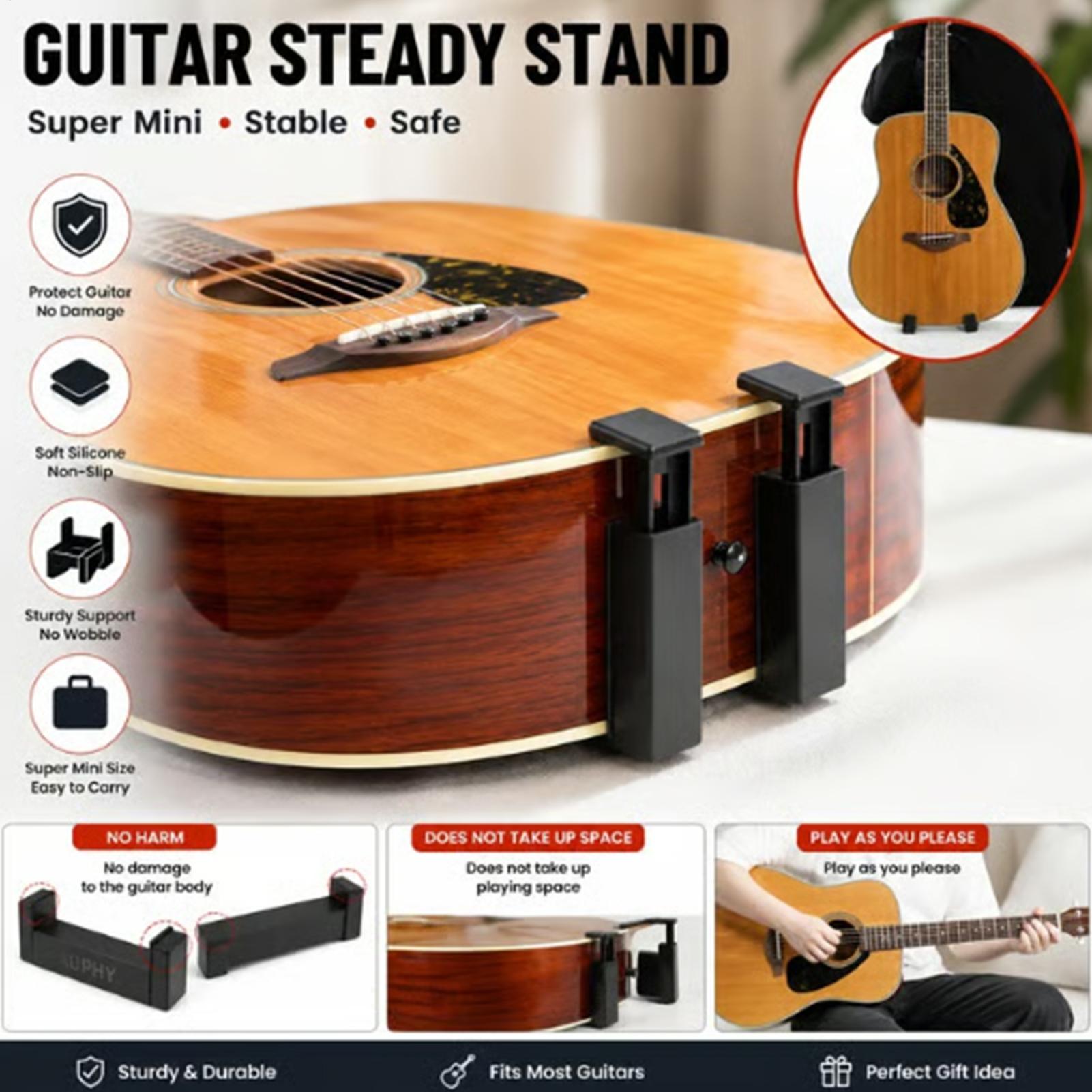 Floor Guitar Stand Portable Uk - огляд і ціна Musical Instrument Bass