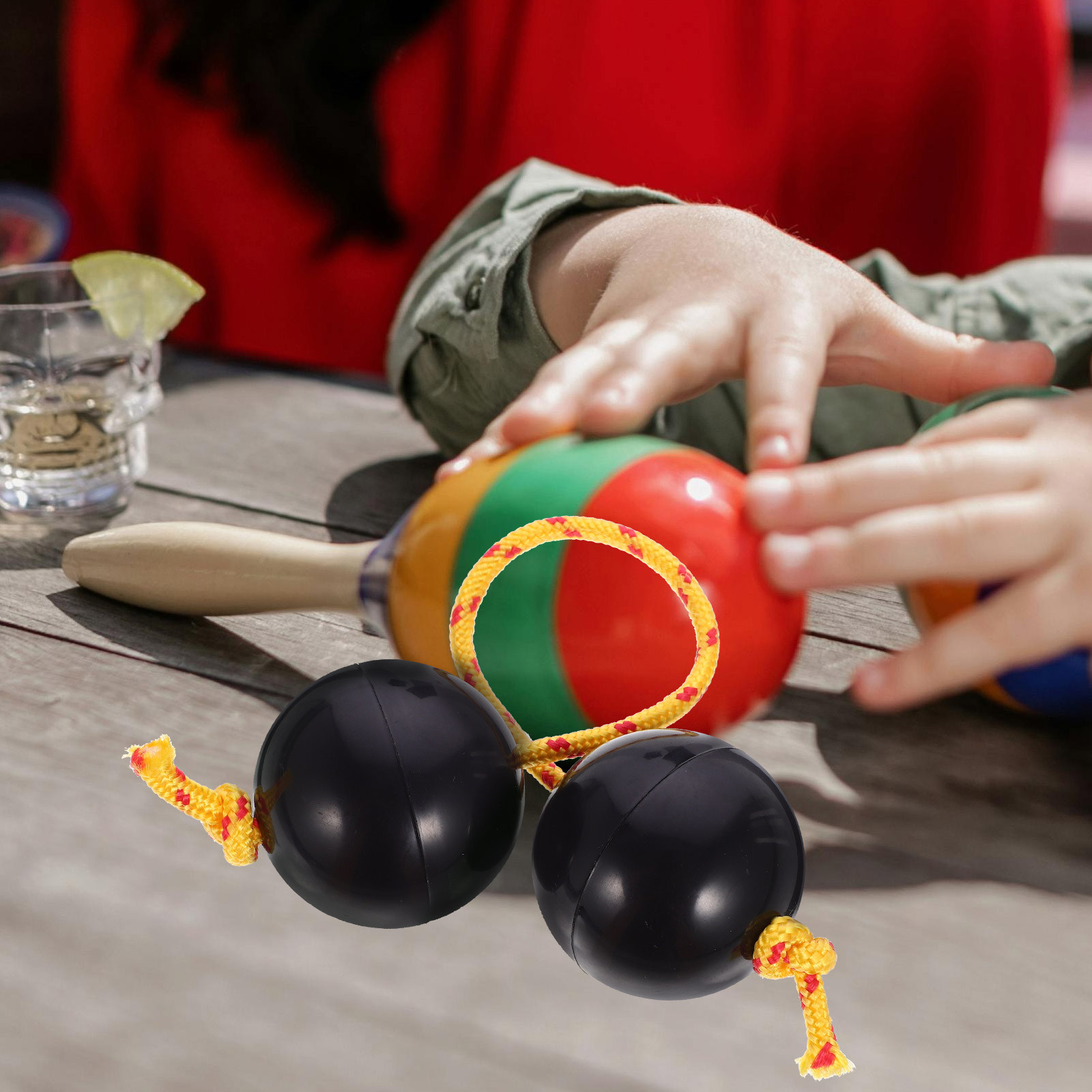 2Pairs African Shaking Ball In - огляд і ціна Musical Instrument African