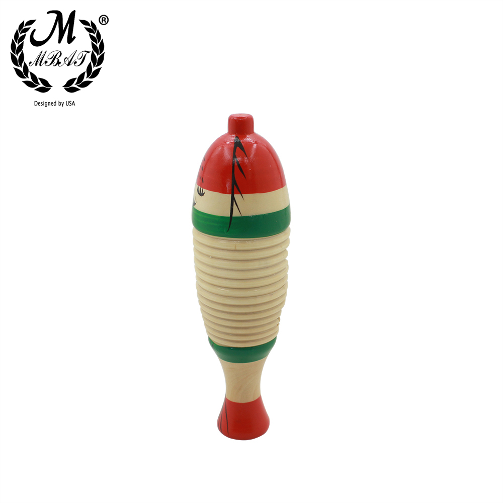 M MBAT Wooden Fish Toy Game Pe - огляд і ціна Musical Instrument Games