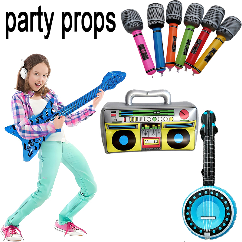 1pcs Inflatable Rock Instrumen - огляд і ціна Musical Instrument Photo