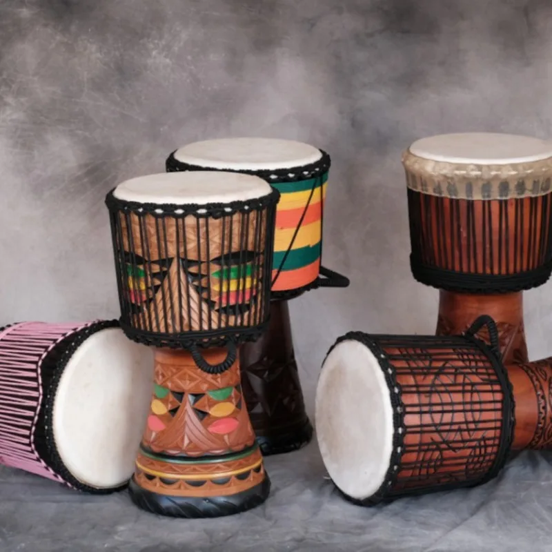12 Inch Djembe Mahogany Africa - огляд і ціна Musical Instrument African