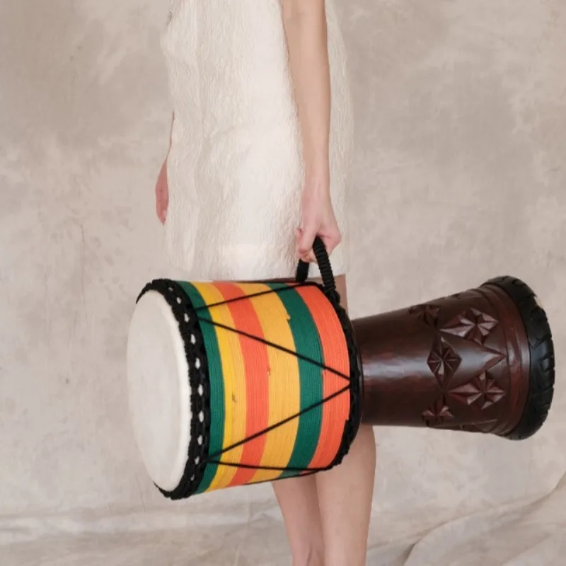 12 Inch Djembe Mahogany Africa - огляд і ціна Musical Instrument African