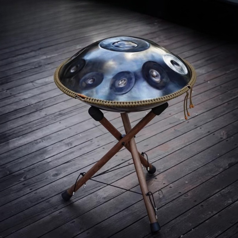 Solid Wood Handpan Stand Handm - огляд і ціна Musical Instrument Triangle