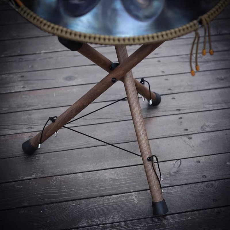 Solid Wood Handpan Stand Handm - огляд і ціна Musical Instrument Triangle