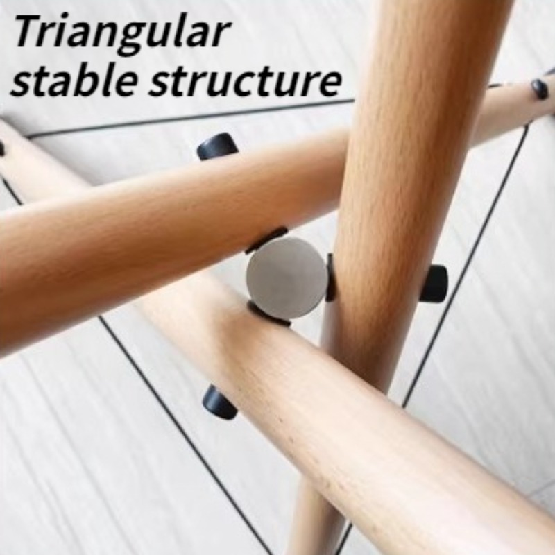 Solid Wood Handpan Stand Handm - огляд і ціна Musical Instrument Triangle