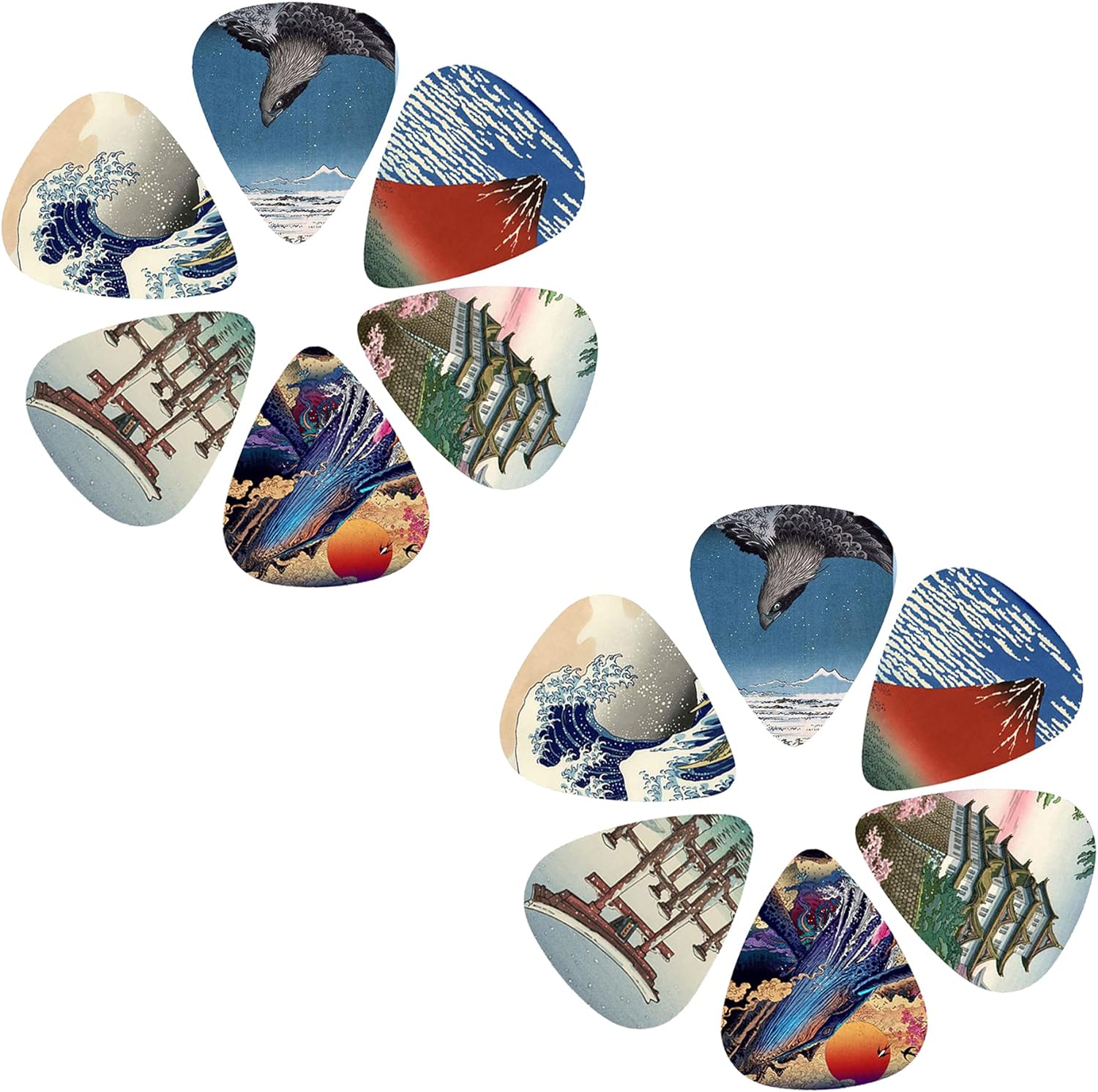 New 12pcs/set  Guitar Picks -  - огляд і ціна Musical Instrument Photo
