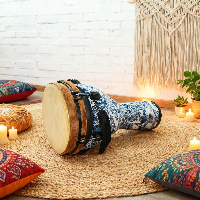 New 12-inch African drum mecha - огляд і ціна Musical Instrument African