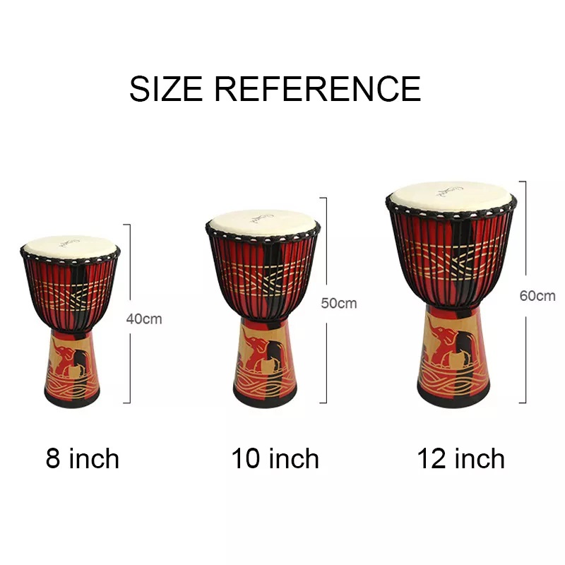 Adult Size12 Inch African Djem - огляд і ціна Musical Instrument African