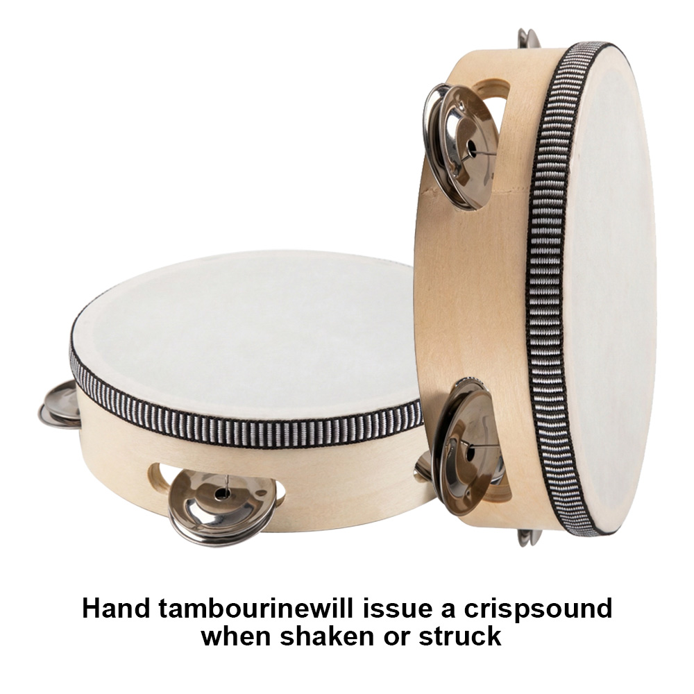 6inch Hand Held Drum Tambourin - огляд і ціна Musical Instrument Games