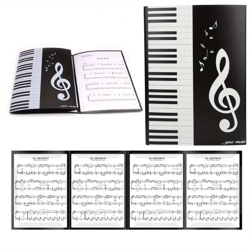 4 Pages Expand Music Folder A4 - огляд і ціна Musical Instruments List