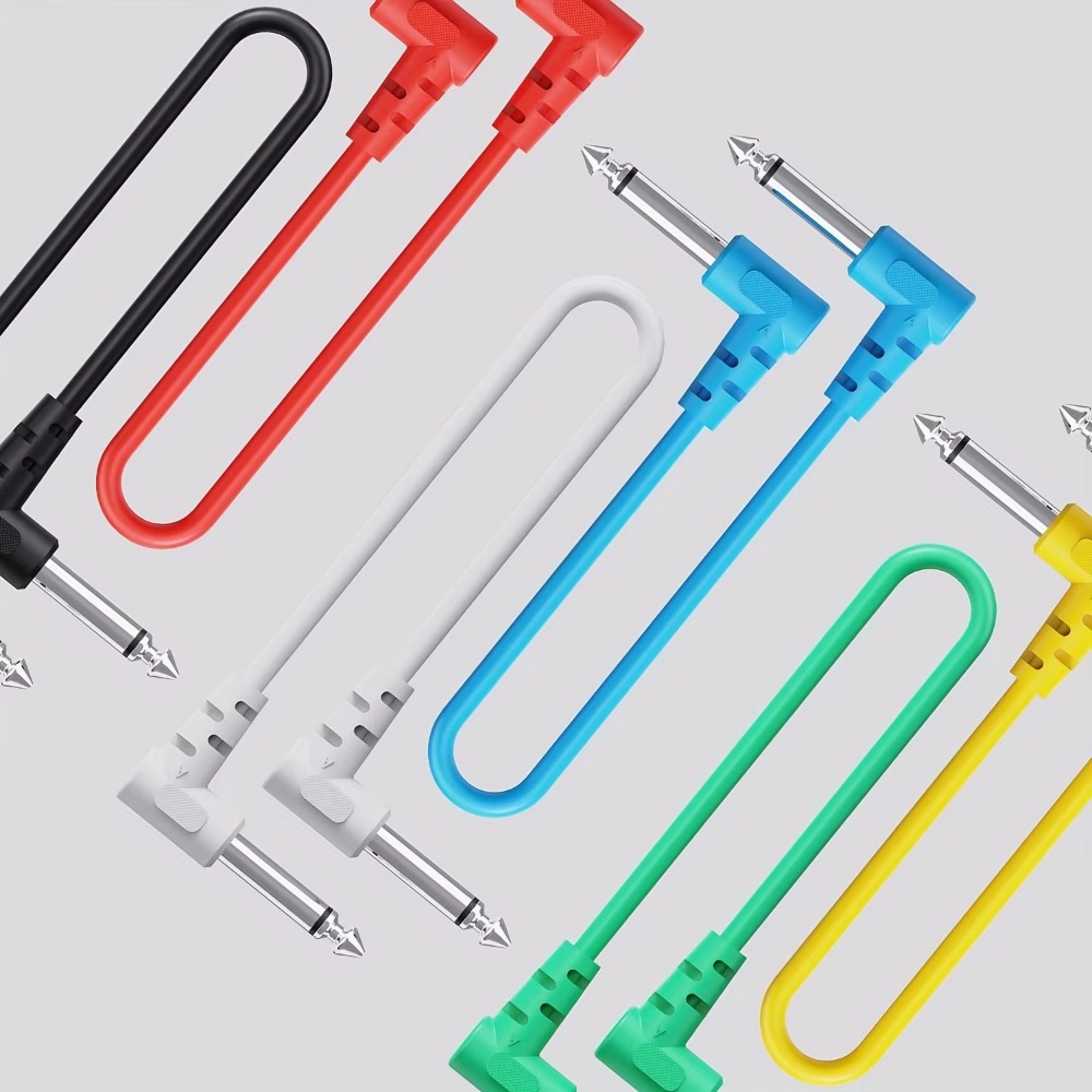 6pcs Audio Cable for Audio Ele - огляд і ціна Musical Instrument Bass