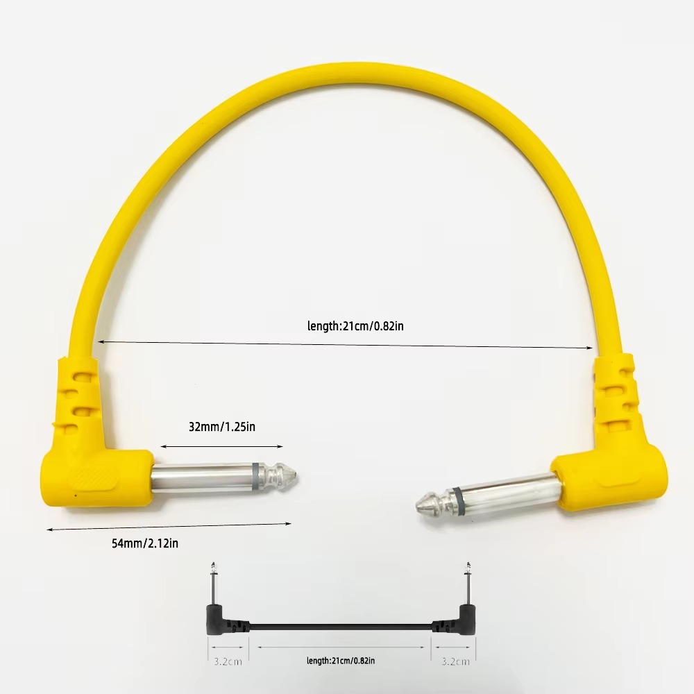 6pcs Audio Cable for Audio Ele - огляд і ціна Musical Instrument Bass