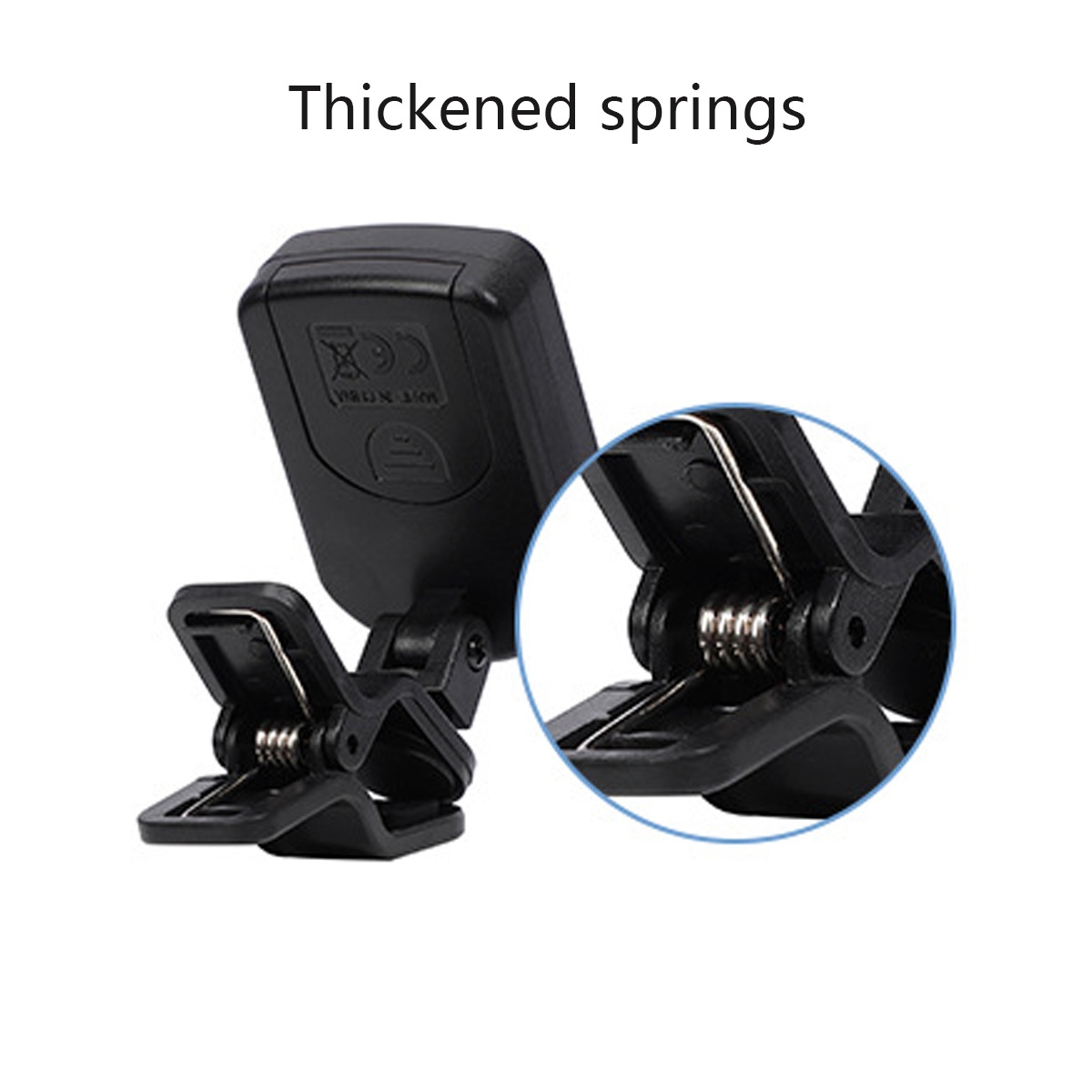 Clip-On Guitar Tuner with Regu - огляд і ціна Musical Instrument Bass